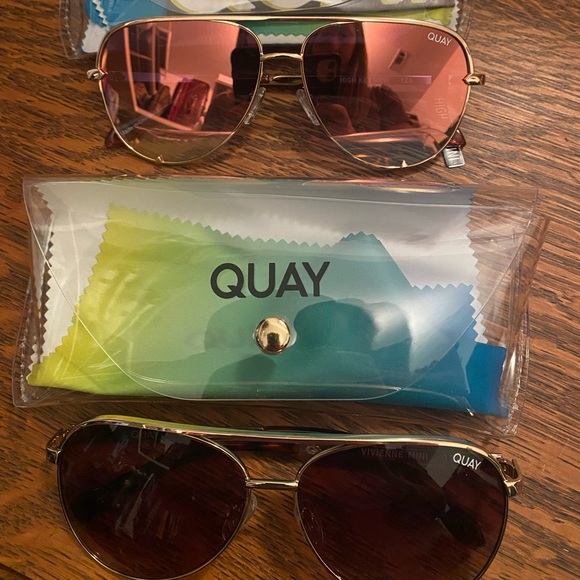 Set of 2 Quay sunglasses